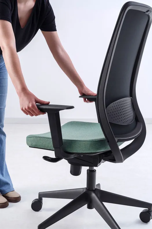 Fauteuil Fonctionnel avec Dossier en Maille KLASS – Image 4