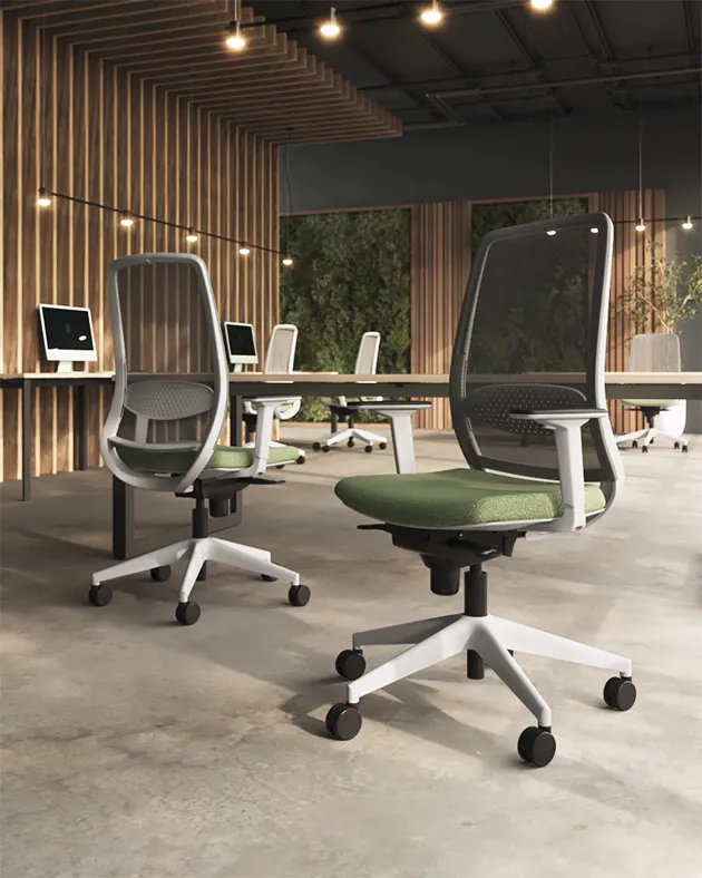 Fauteuil Fonctionnel avec Dossier en Maille KLASS – Image 8