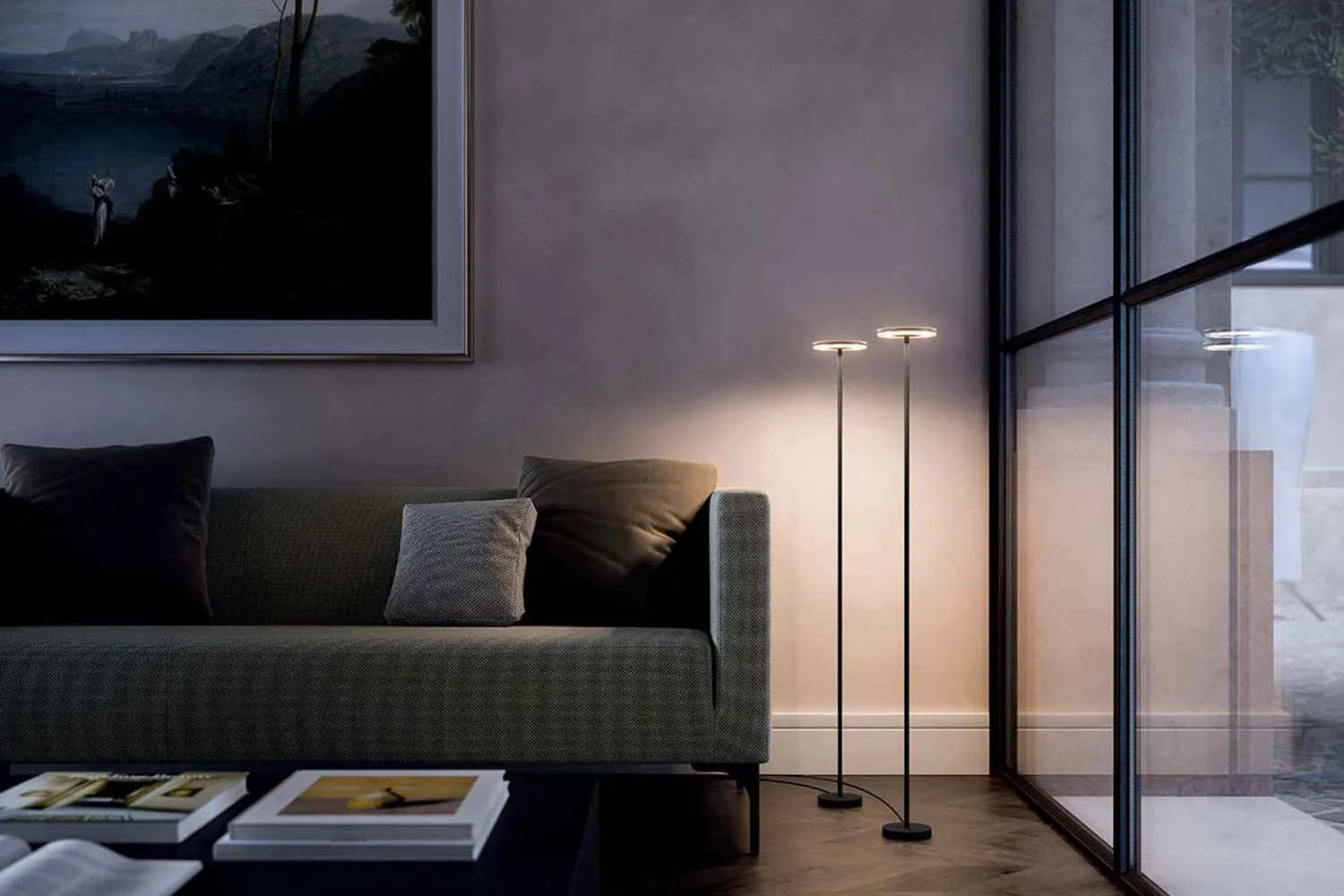 Lampadaire sur Pied Professionnel pour Bureau et Réunion – Image 3